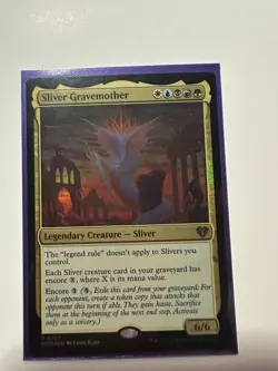 *** Sliver Gravemother *** FOIL Commander Masters NM/LP MTG English - Image 1