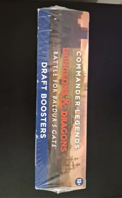 Commander Legends Battle for Baldur's Gate Draft Booster Box Magic the Gathering 195166181127 - Image 2