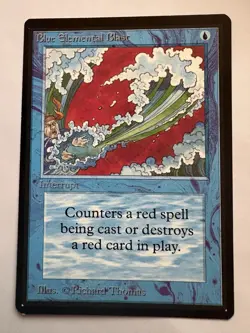 Blue Elemental Blast - Beta Edition - Magic The Gathering TCG - Image 1