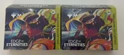 Lot of (2) Magic The Gathering Edge of Eternities Collector Booster Box SEALED - Image 1