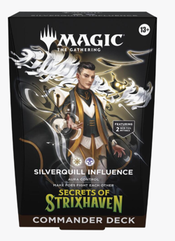 Secrets of Strixhaven Commander Deck Silverquill Influence *PRE SALE SHIPS ASAP* - Image 1
