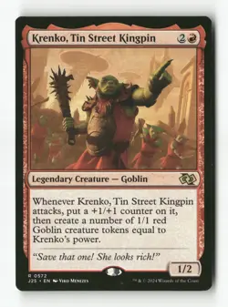 Krenko, Tin Street Kingpin - #572 - Non Foil - MTG - Near Mint - Image 1