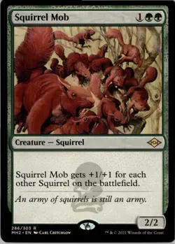 Squirrel Mob R Modern Horizons 2 286 NM MTG x1 - Image 1