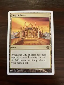 City of Brass 8th Edition NM MTG Magic: The Gathering - Image 1