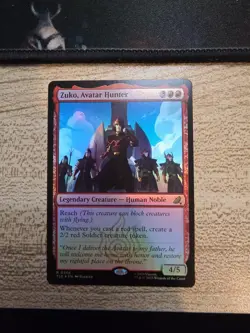 Zuko, Avatar Hunter (0246) Avatar: The Last Airbender: Eternal-Legal Foil - Image 1