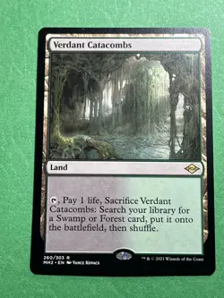 **Verdant Catacombs** ~Modern Horizons 2~ MTG: Magic, Near Mint (NM) - Image 1