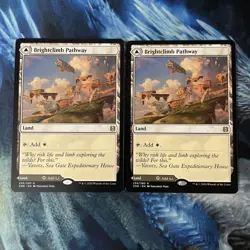 MTG Brightclimb / Grimclimb Pathway X2 Zendikar Rising NM - Image 1