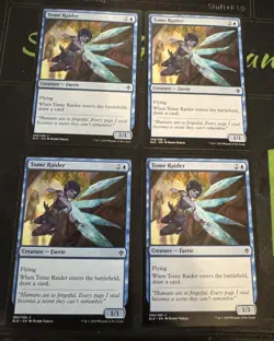 Tome Raider X4 Throne of Eldraine Magic the Gathering MTG - Image 1