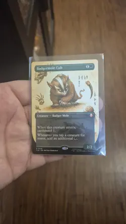 Badgermole Cub (Borderless) Avatar: The Last Airbender Regular - Image 2