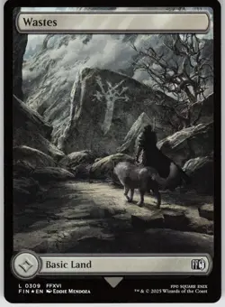 MTG Wastes Foil NM FINAL FANTASY Magic 309 - Image 1