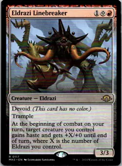 Magic the Gathering HP Eldrazi Linebreaker Modern Horizons 3 MTG Free Shipping! - Image 1