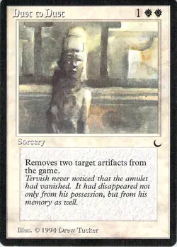 MTG - Dust to Dust - The Dark (unplayed, near mint) - Image 1