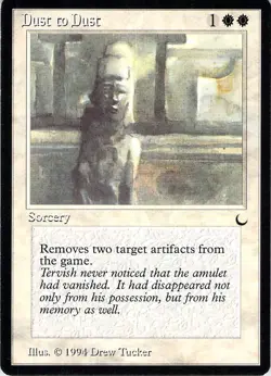 MTG - Dust to Dust - The Dark (unplayed, near mint) - Image 3