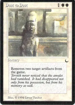 MTG - Dust to Dust - The Dark (unplayed, near mint) - Image 5