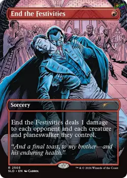 End the Festivities [SLD - 2503] Foil NM EN - Image 1