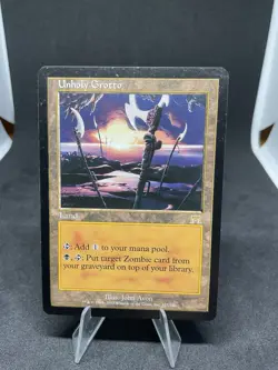 Unholy Grotto Onslaught Regular MTG 327 HP - Image 1