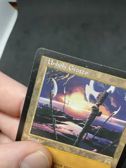 Unholy Grotto Onslaught Regular MTG 327 HP - Image 3