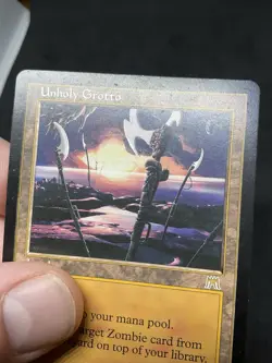 Unholy Grotto Onslaught Regular MTG 327 HP - Image 4