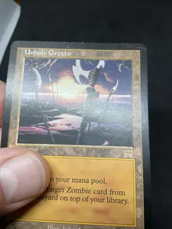 Unholy Grotto Onslaught Regular MTG 327 HP - Image 5