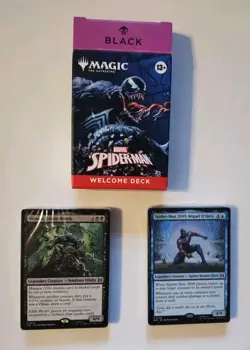 Magic The Gathering Spider-Man Welcome Decks SET of 5 BLACK/WHITE/GREEN/RED/BLUE - Image 4