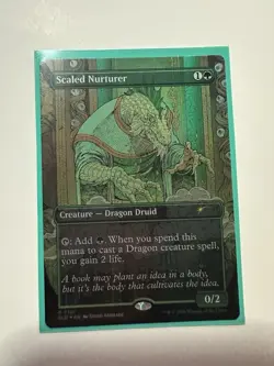 Scaled Nurturer Secret Lair Drop MTG Foil Near Mint - Image 1