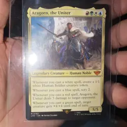 MTG Aragorn, the Uniter - The Lord of the Rings: Tales of Middle-Earth 0192 NM - Image 1