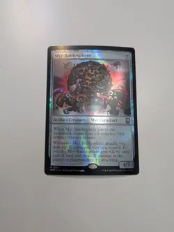 MTG - Myr Battlesphere (Ripple Foil) - Commander: Modern Horizons 3 NM/M Cond - Image 1