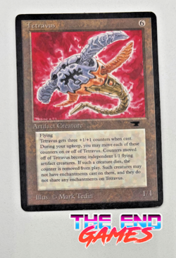 Tetravus Heavy Play, English Antiquities MTG Magic HOT SALE! - Image 1