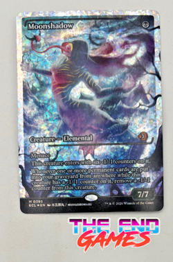 Moonshadow (0396) (Showcase) (Fracture Foil) Lorwyn Eclipsed Foil NM HOT SALE! - Image 1