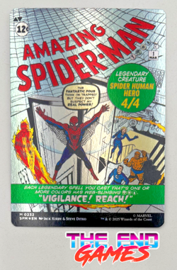 Peter Parker (0232) (Borderless) Marvel's Spider-Man Foil MTG NM HOT SALE! - Image 2