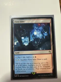Fiery Islet 278 NM Doctor Who MTG T - Image 1