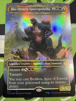 Bio-Quartz Spacegodzilla - Brokkos, Apex of Forever Ikoria Foil - Image 1