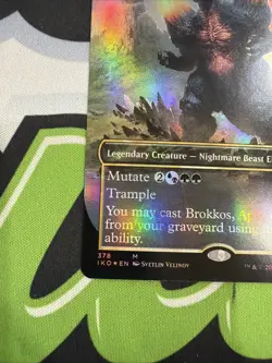 Bio-Quartz Spacegodzilla - Brokkos, Apex of Forever Ikoria Foil - Image 5