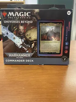 MTG The Ruinous Powers Warhammer 40,000 Sealed Commander Deck Precon - Image 1