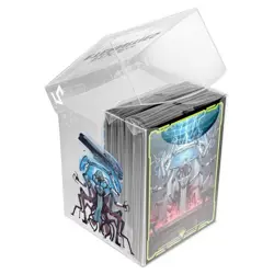 MTG Edge of Eternities 100ct Deck Protector Sleeves in Clear Box Commander A - Image 2