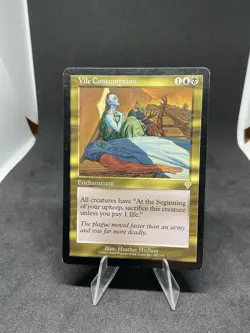 Vile Consumption Invasion Regular MTG #285 MP - Image 1