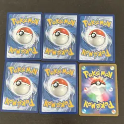 Pokemon TCG Sword & Shield Full Art VMAX Six Card Bundle - Image 2