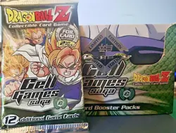 Lot of 4 12 Card Booster Packs 2000 Dragon Ball Z Cell Games Saga LE English - Image 2
