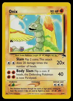 Pokemon Card - Onix Southern Islands 3/18 Promo - Image 1