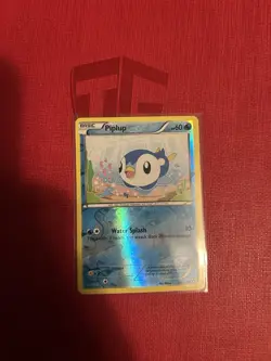 Piplup Legendary Treasures Reverse Holo Card 33/113 - Image 1