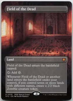 Field of the Dead (Borderless) Special Guests 28 NM M - Image 1
