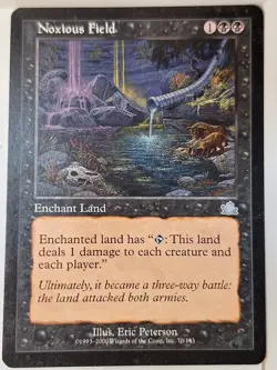 Noxious Field - Prophecy - Magic the Gathering MTG Nice! - Image 1