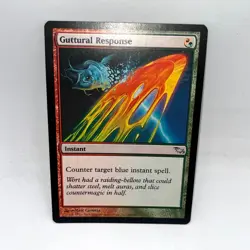 Guttural Response 208 Uncommon Shadowmoor Magic: The Gathering Lightly Played - Image 1