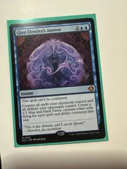 Glen Elendra's Answer #52 (NM) ECL Magic MTG promo - Image 1