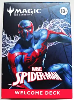 MAGIC THE GATHERING NYCC 2025 SPIDER-MAN WELCOME BLUE DECK NEW SPIDERMAN 2099 - Image 1