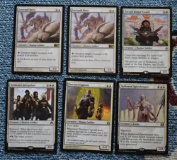 MTG 6x White Rare Intrepid Hero, Tocatli Honor Guard, Precinct Captain, Soldiers - Image 2