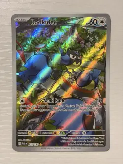 Pokemon TCG Rookidee 225/193 SV02: Paldea Evolved Illustration Rare Holo - Image 1