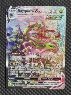 Pokemon Rayquaza VMAX 218/203 Evolving Skies Secret Rare Holo Alt Art - Image 1