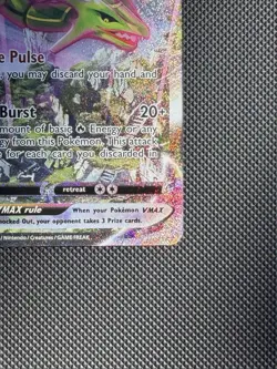 Pokemon Rayquaza VMAX 218/203 Evolving Skies Secret Rare Holo Alt Art - Image 3