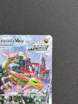 Pokemon Rayquaza VMAX 218/203 Evolving Skies Secret Rare Holo Alt Art - Image 4